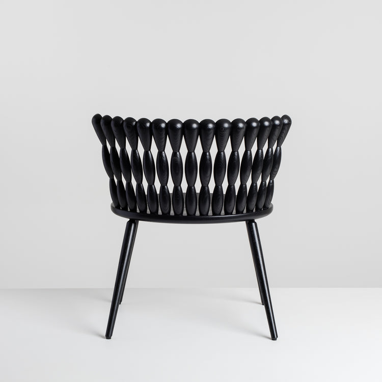 Spira Lounge Chair Black Pigmented Oak