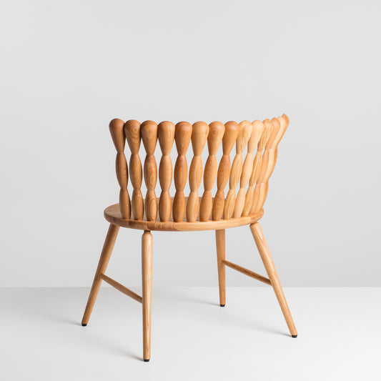 Spira Lounge Chair Oak