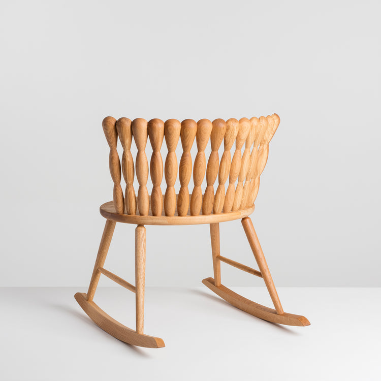 Spira Rocking Chair Oak