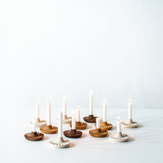 Daggkåpa Candle Holder (Walnut)